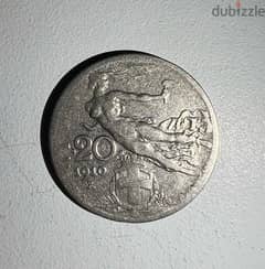 italia coin year 1910 0