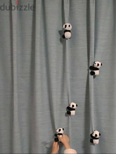 cute plush panda magnets!! 2