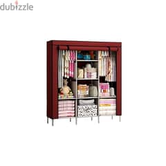 Storage Wardrobe 88130 with 3 Layers and 8 Shelves 0