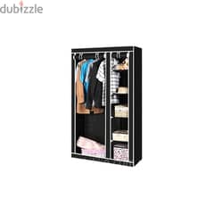 Storage Wardrobe 68110 with 2 Layers and 5 Shelves