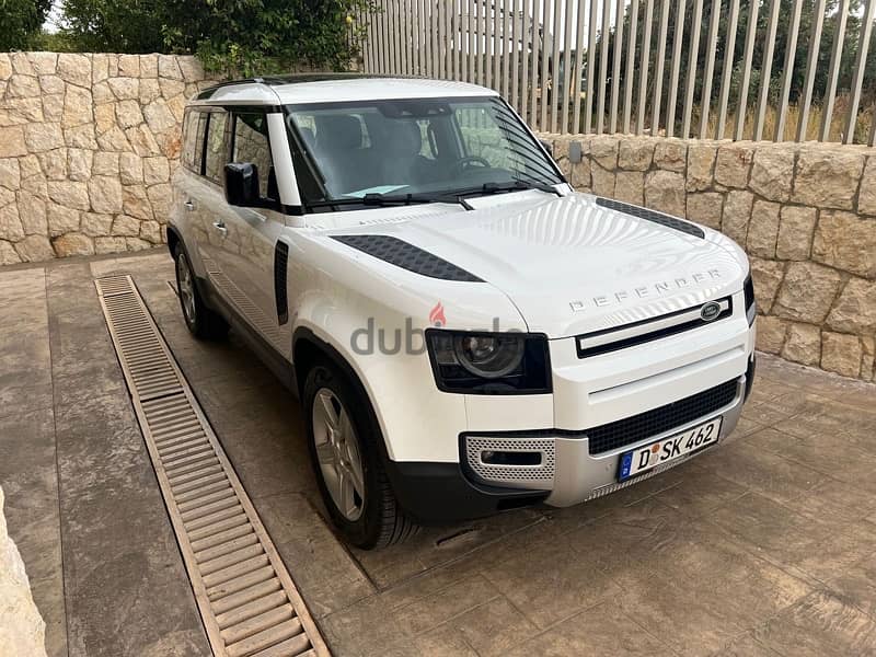 land rover Defender110 ! P400 brand new Full options white in black ...