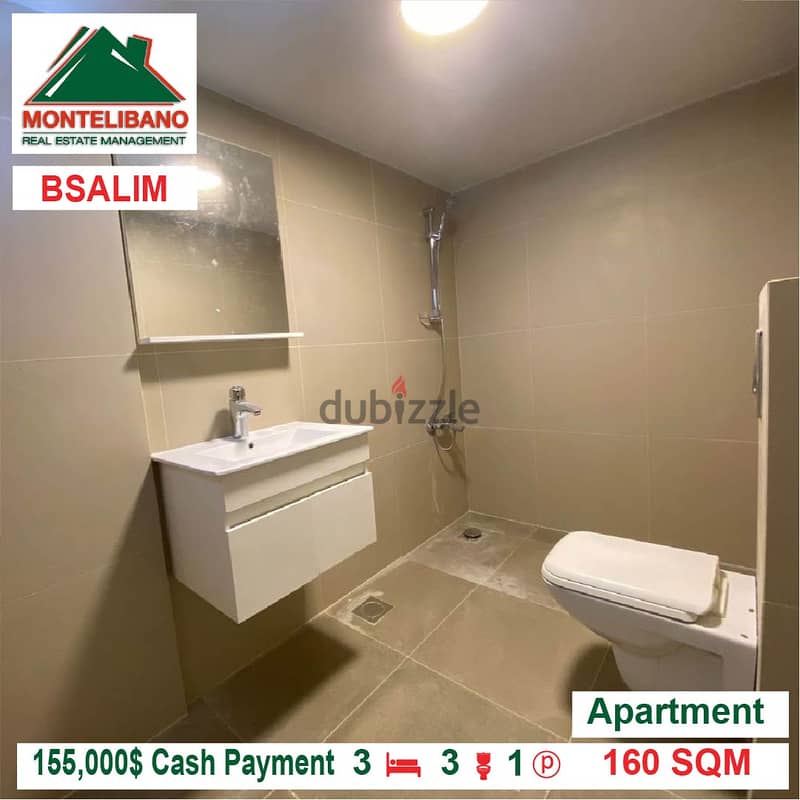 155.000$ Cash Payment!!! Apartment for sale in Bsalim!!! 3