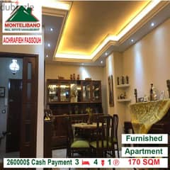 260000$!! Apartment for Sale in Achrafieh Fassouh 0