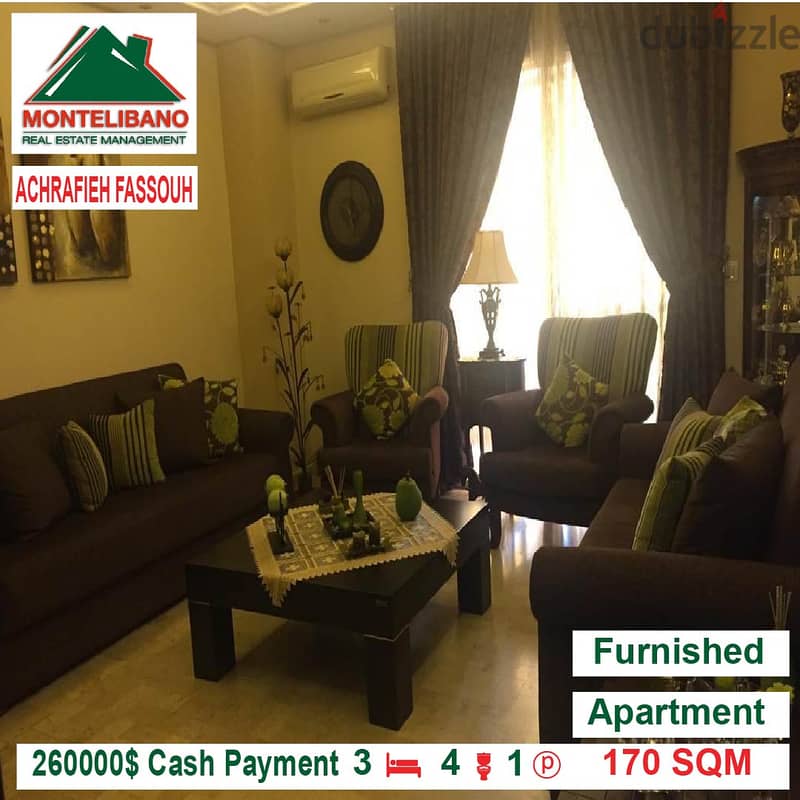 260000$!! Apartment for Sale in Achrafieh Fassouh 5