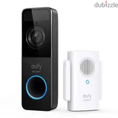 Eufy Video Doorbell Slim Wireless 1080p with Mini Repeater