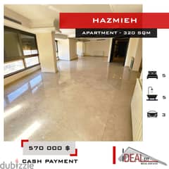 Apartment for sale in hazmieh 320 SQM REF#AeA16022 0