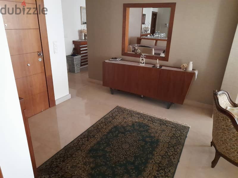 Beautiful furnished 280m2 apartment for rent in Achrafieh,near Sagesse 5