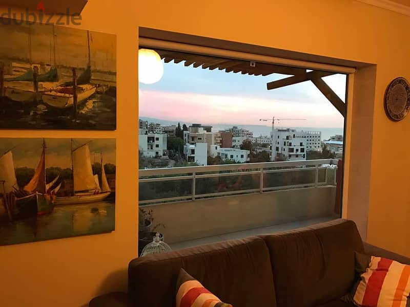 L02257-Fully Decorated Apartment For Sale in Jbeil Mar Youssef 1