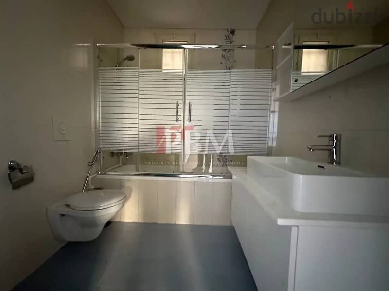 Fine Apartment For Rent In Achrafieh | High Floor | 217 SQM | 10