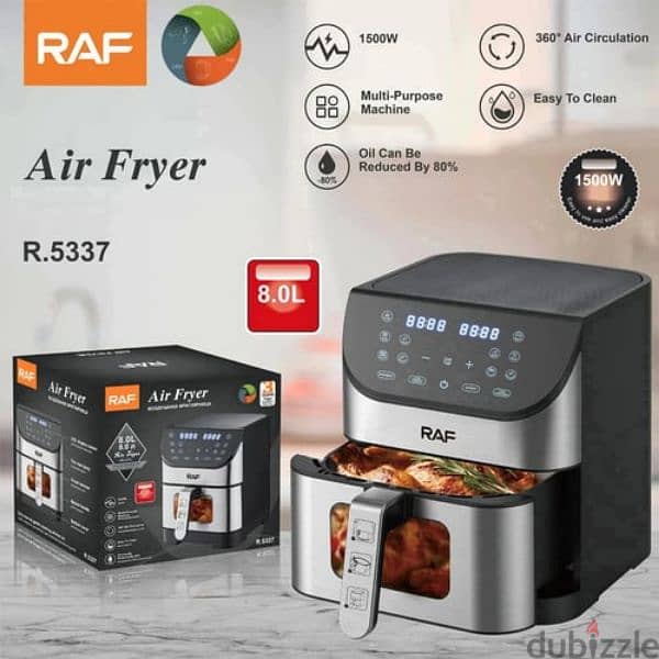 Air Fryer RAF 8L - Kitchen Equipment & Appliances - 115501206