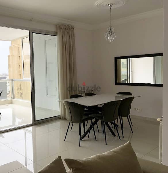 165 SQM Furnished Apartment for Rent in Achrafieh, Beirut with View 1