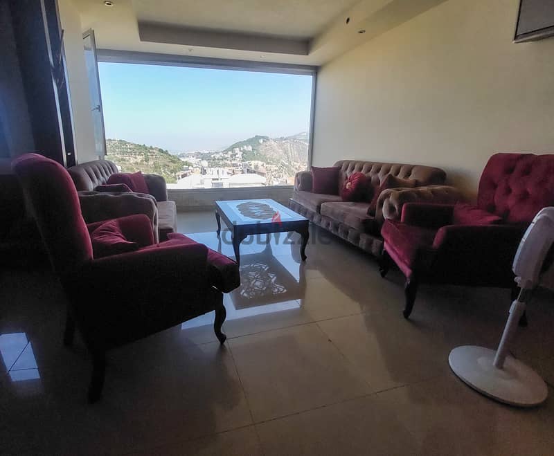 145 SQM Apartment in Dik El Mehdi, Metn with Sea and Mountain 2