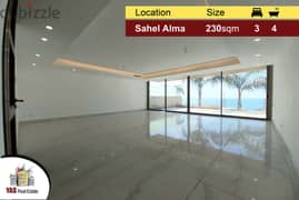 Sahel Alma 230m2 | 30m2 Terrace | High-End | Partial View | IV 0