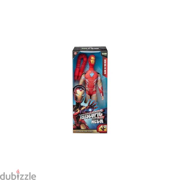 Avengers Action Figures Telescopic Glow Neck Toy 3