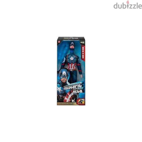 Avengers Action Figures Telescopic Glow Neck Toy 4