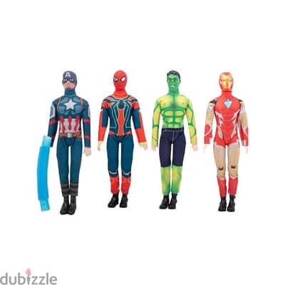 Telescopic Neck Avengers Action Figures