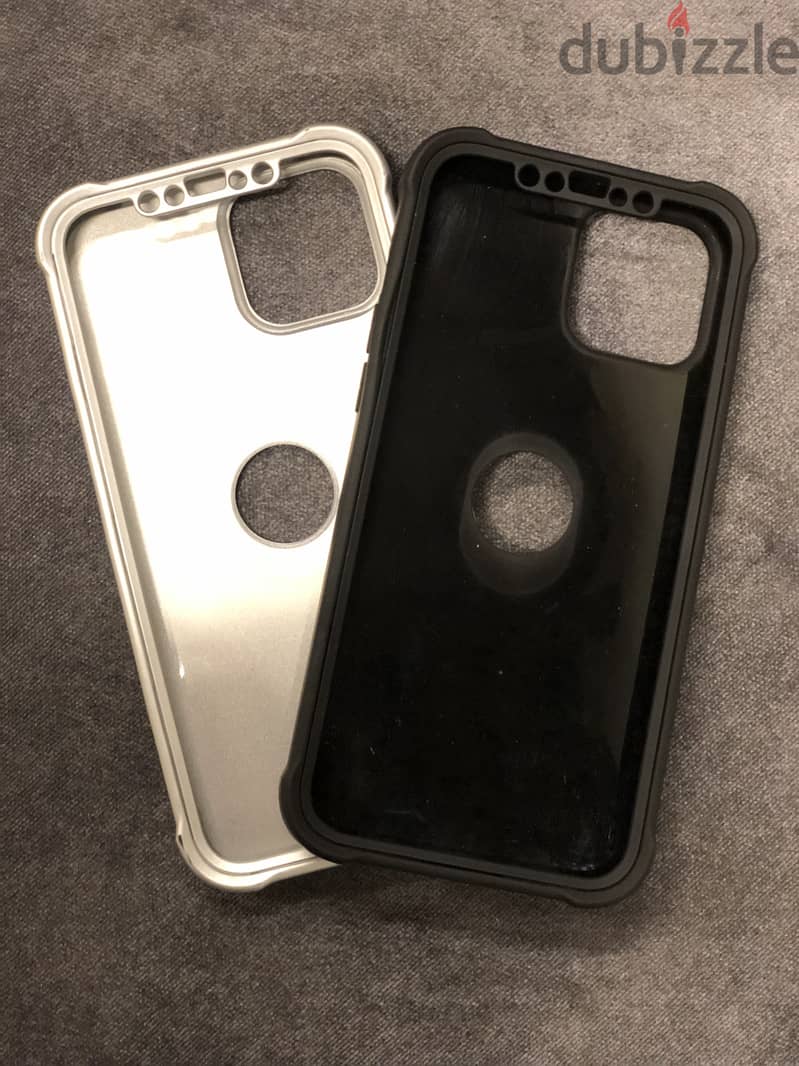 iphone cover case with 2 screen protectors 1