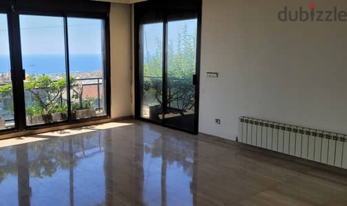 520 Sqm | Super Deluxe Apartment For Sale In Rabieh | Sea View