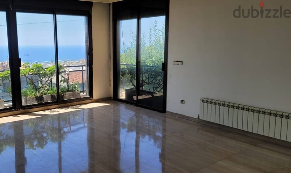 520 Sqm | Super Deluxe Apartment For Sale In Rabieh | Sea View 0