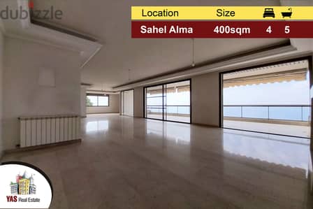 Sahel Alma 400m2 | Eye-Catching View | Flat | IV