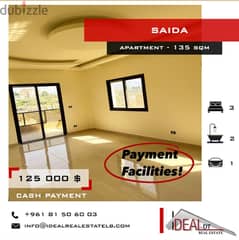 Apartment for sale in Saida 135 SQM REF#JJ26031 0
