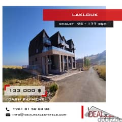 Chalet for sale in laklouk 95 - 177 SQM REF#CD1072