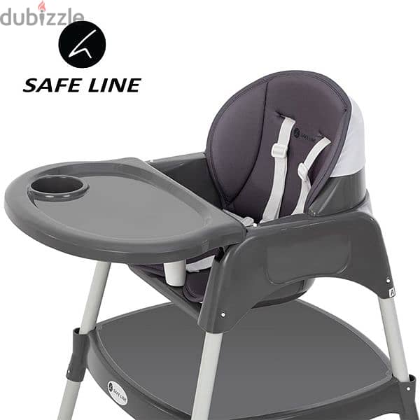 SAFE LINE Highchair ( 3 in 1 ) 3