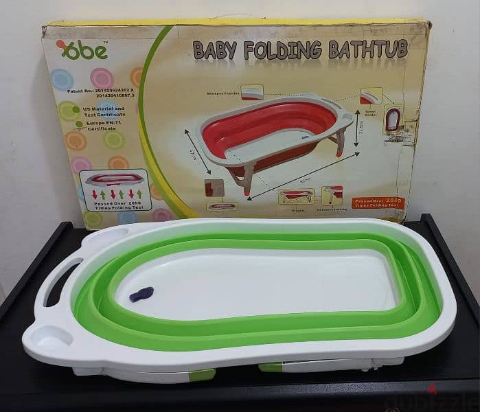 baby Folding Bathtub 1
