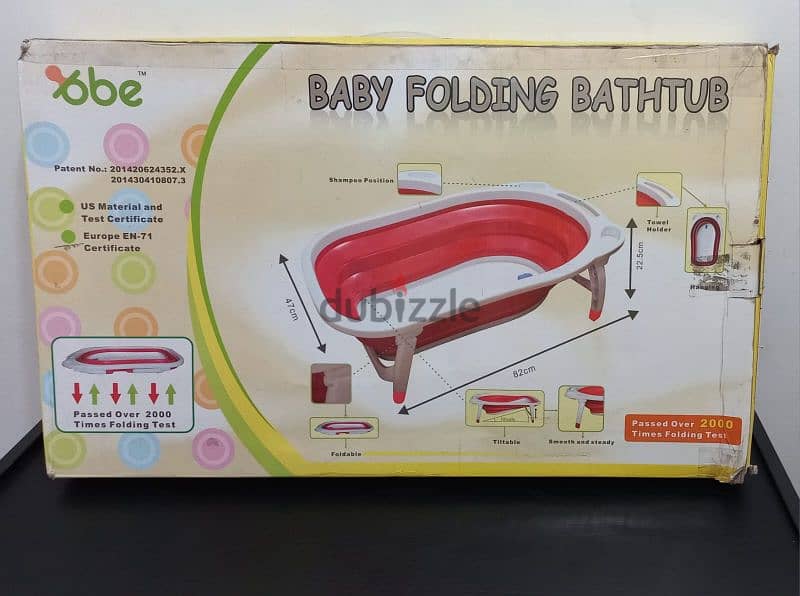 baby Folding Bathtub 3
