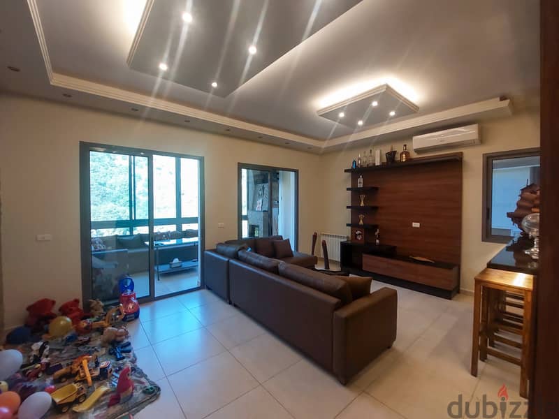 Furnished Apartment in Zikrit, Metn with Breathtaking Mountain View 4