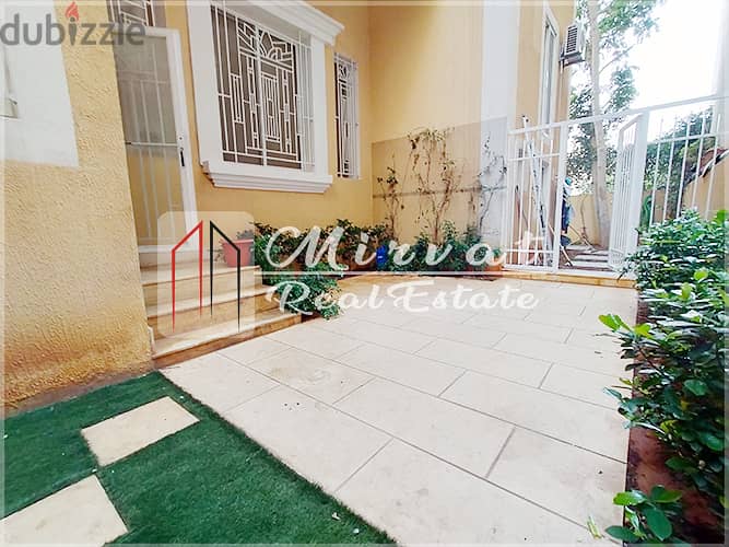 Private Garden|Charming Vintage Apartment For Rent Achrafieh 2100$ 1