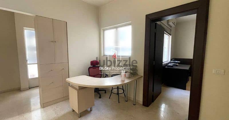 Office 160m² 3 Rooms For RENT In Badaro - مكتب للأجار #JF 2