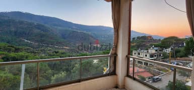 180m2 apartment+ mountain view, very calm area , for sale in Baabdat