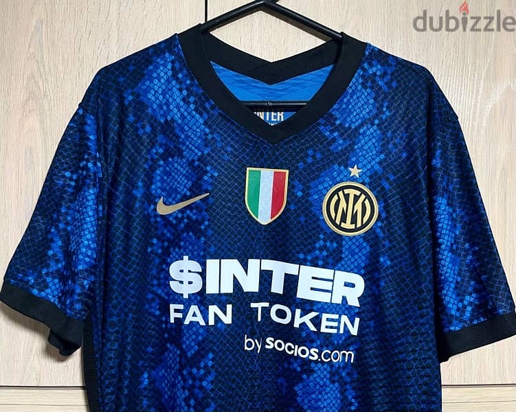 inter milan scudeto player version limited edition adriano nike jersey 1
