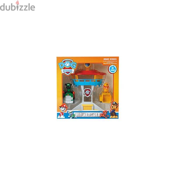 Paw Patrol Dogs With Operations Building Set 1