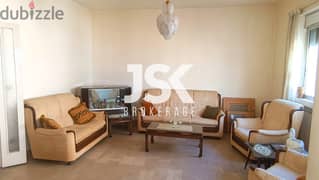 L13255 - Fully Furnished Apartment for Sale In Zouk Mosbeh