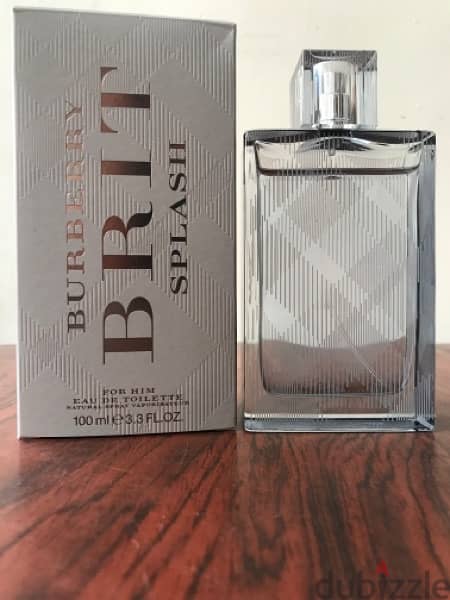 Burberry Brit Splash 100% Original Made in Germany 90 ML Men Perfume 0