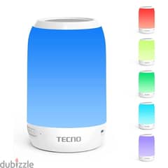 Tecno Square S2 Portable Night Light Bluetooth Speakers with Microphon