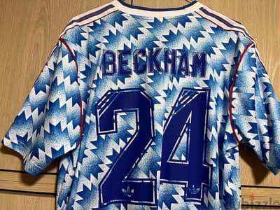 Manchester United Beckham 24 / 1994 limited edition umbro jersey