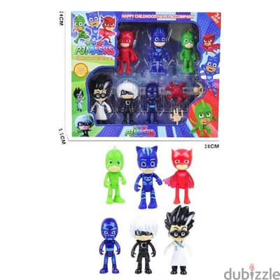 PJ Mask 6-Piece Action Figure Set