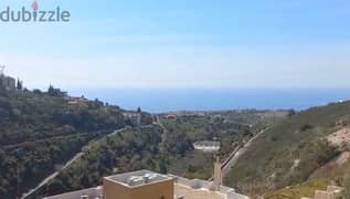 land in edde - kfarmashoun -jbeil sea view unblockable catchy land