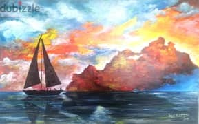 sea painting