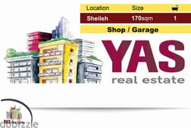 Sheileh 170m2 + 110m2 Terrace | Shop / Garage | Good Condition | Catch 0