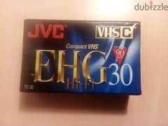 JVC compact vhs 90 min new seales camcorder cassette