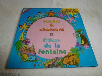 special enfants rondes et chansons / fables de la fontaine 2 vinyl