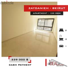 Apartment for sale in BEIRUT zaydanieh 123 SQM REF#KJ94050 0