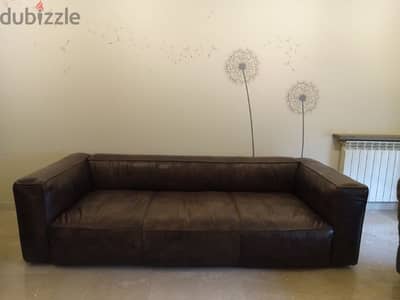 Sofa leather