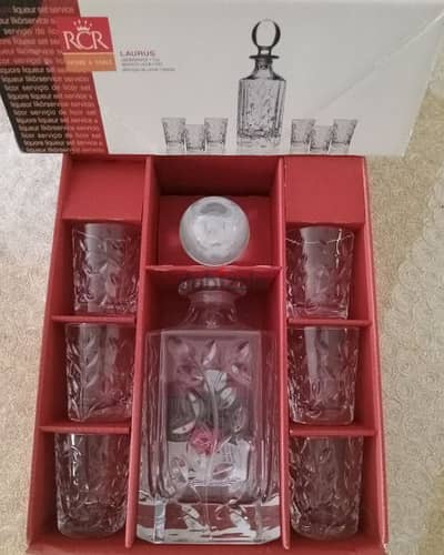 Crystal Liquor set