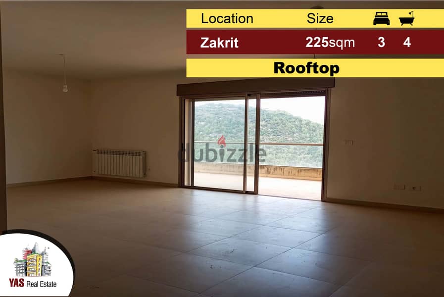 Zekrit 225m2 + 225m2 Rooftop | Perfect Condition | Impressive View | 0