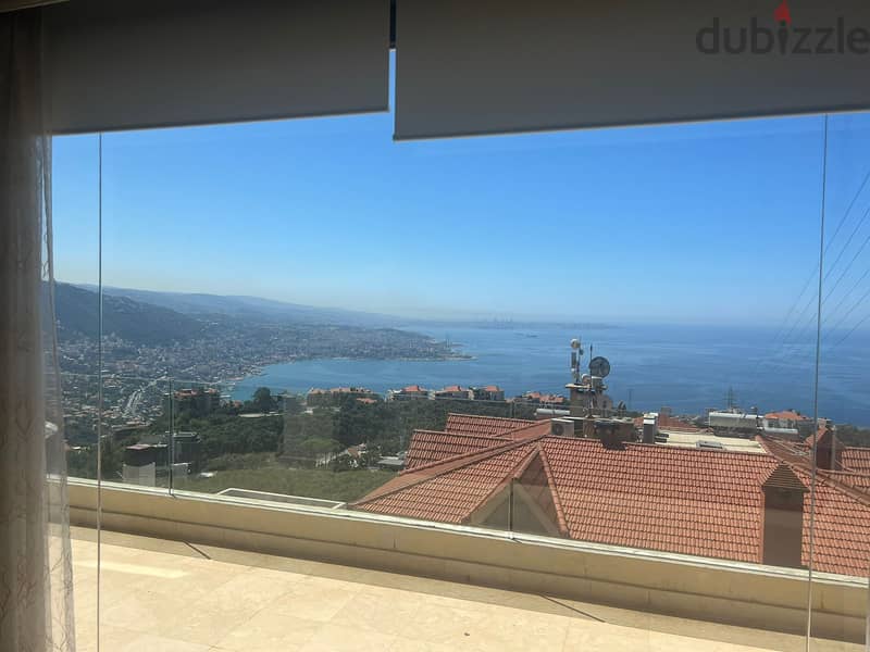 Decorated lux furnished 450m2 apartment+open sea view for sale in Adma 6